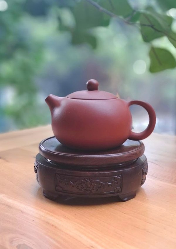 Yixing Kännchen, Yixing Teekanne "Dao Ba Xi Shi", Zhuni, 180 ml