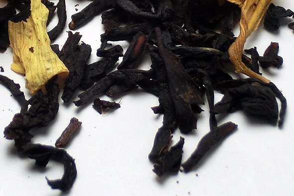 Schwarzer Tee "Maracuja", aromatisiert