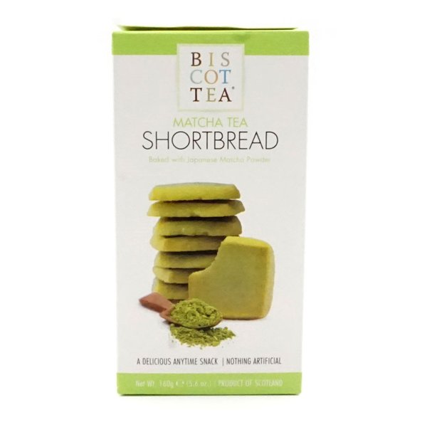 Teegebäck, BISCOTTEA Shortbread Matcha Tea