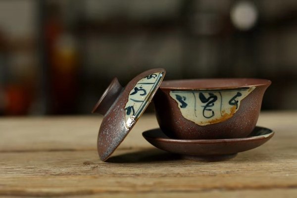 Gaiwan aus Keramik, Fujian, China
