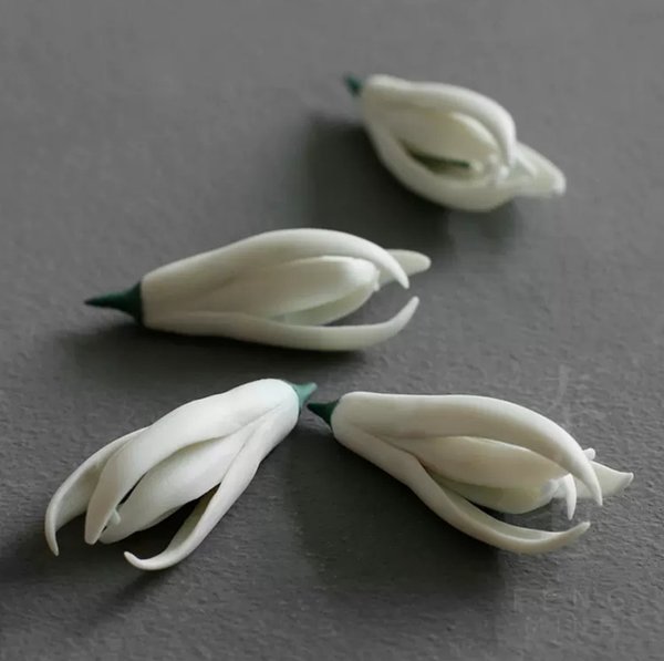 Porzellan "Magnolia" für Cha Xi (Teetisch), Deko