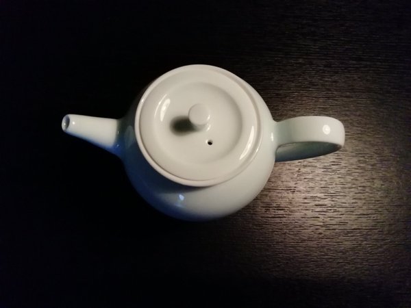 Porzellan Teekanne " Jade" aus Jing De Zhen, China
